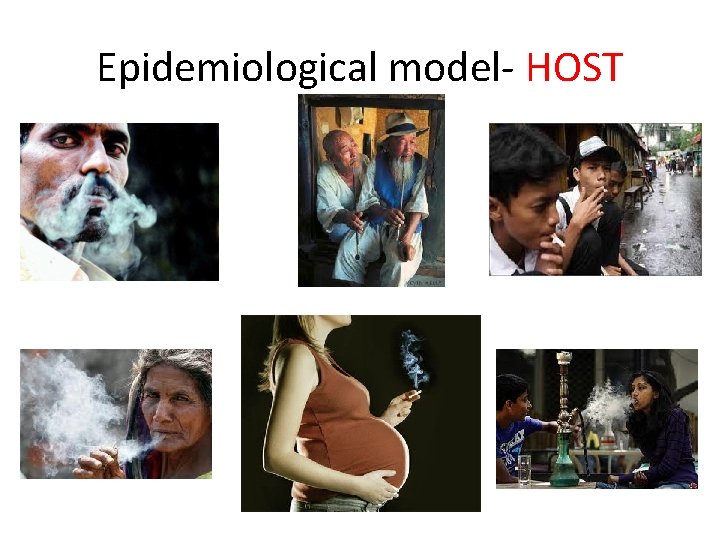 Epidemiological model- HOST 