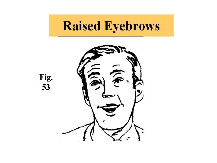 Raised Eyebrows Fig. 53 