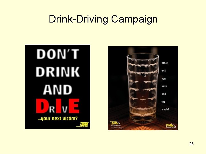 Drink-Driving Campaign 28 