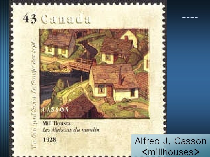 Alfred J. Casson <millhouses> 