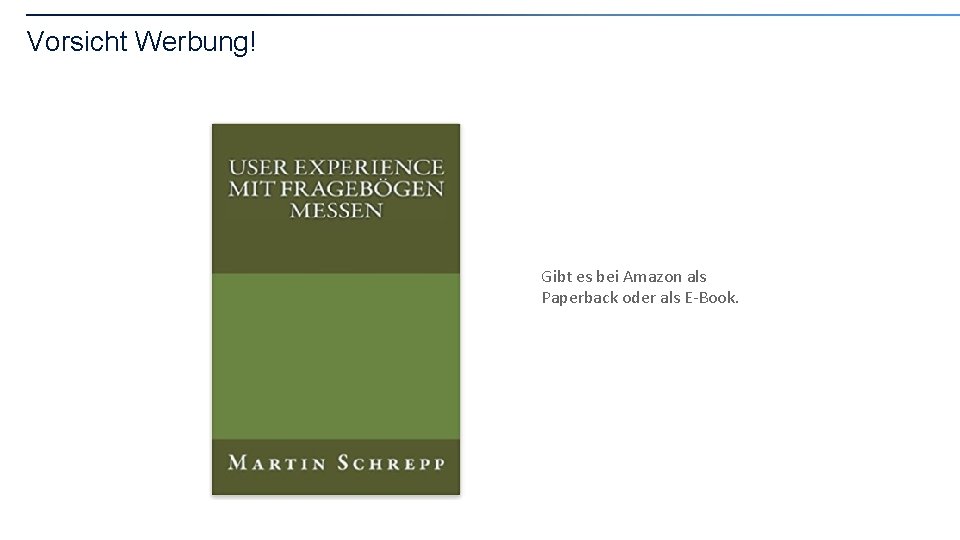 Vorsicht Werbung! Gibt es bei Amazon als Paperback oder als E-Book. 