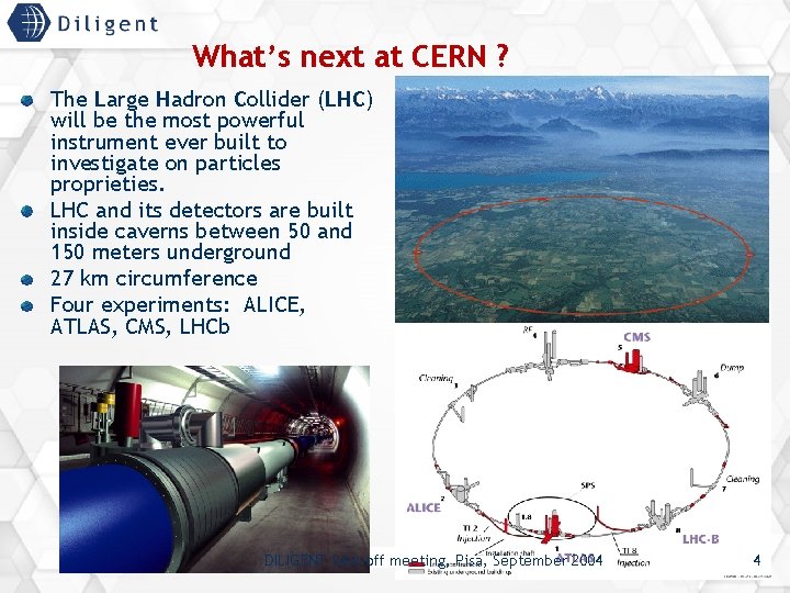 What’s next at CERN ? The Large Hadron Collider (LHC) will be the most