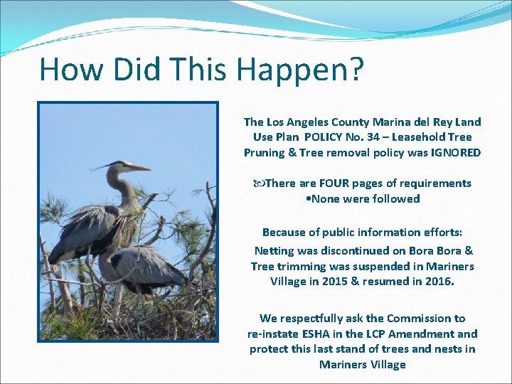 How Did This Happen? The Los Angeles County Marina del Rey Land Use Plan