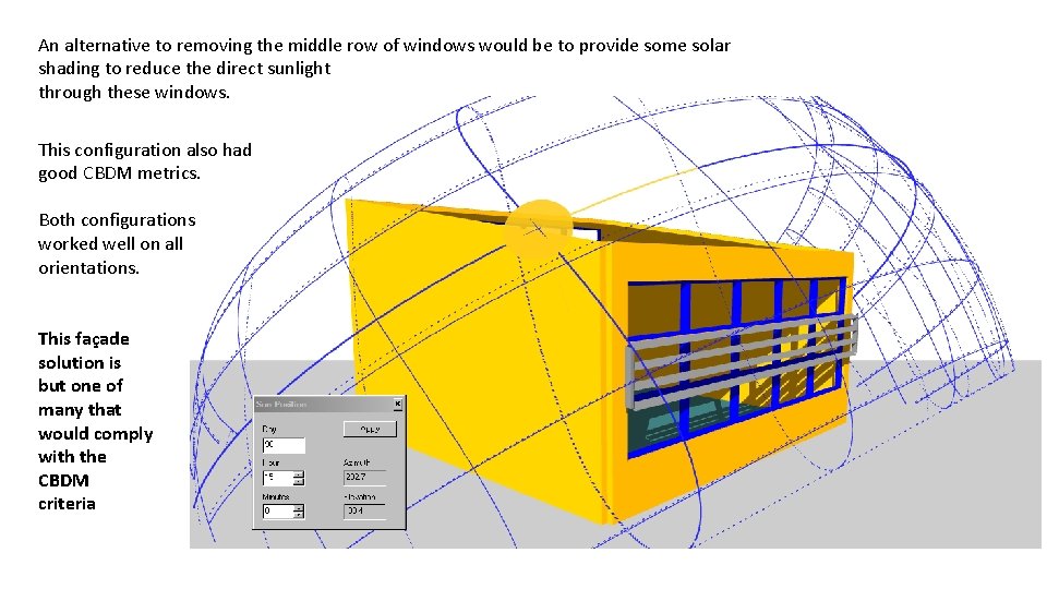 An alternative to removing the middle row of windows would be to provide some