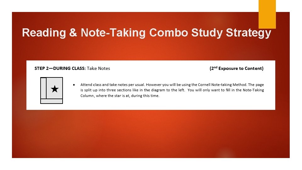 Reading & Note-Taking Combo Study Strategy 