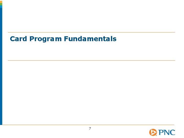 Card Program Fundamentals 7 