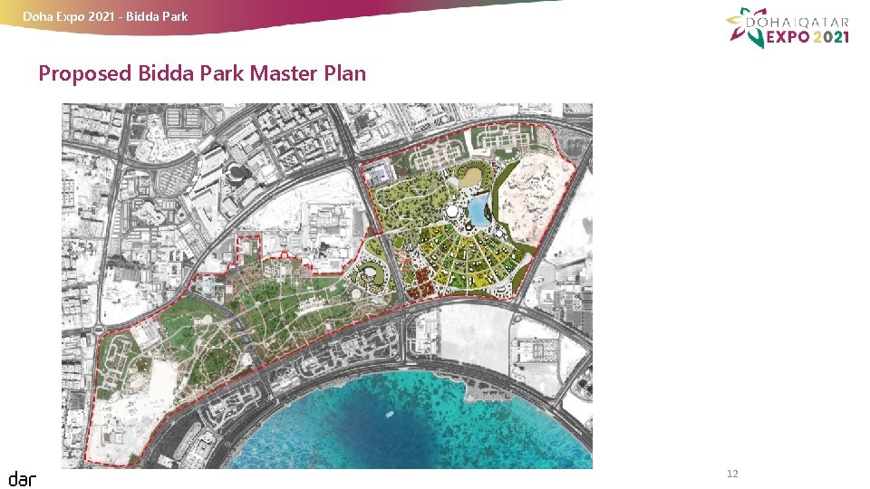 Doha Expo 2021 - Bidda Park Proposed Bidda Park Master Plan 12 