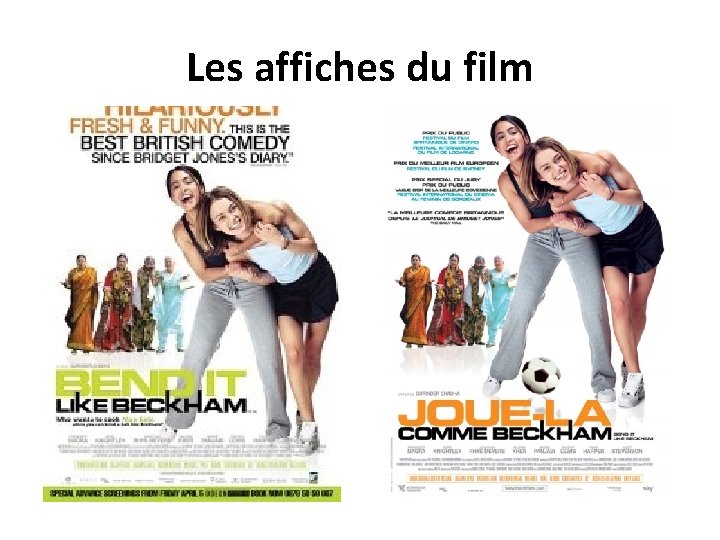 Les affiches du film 