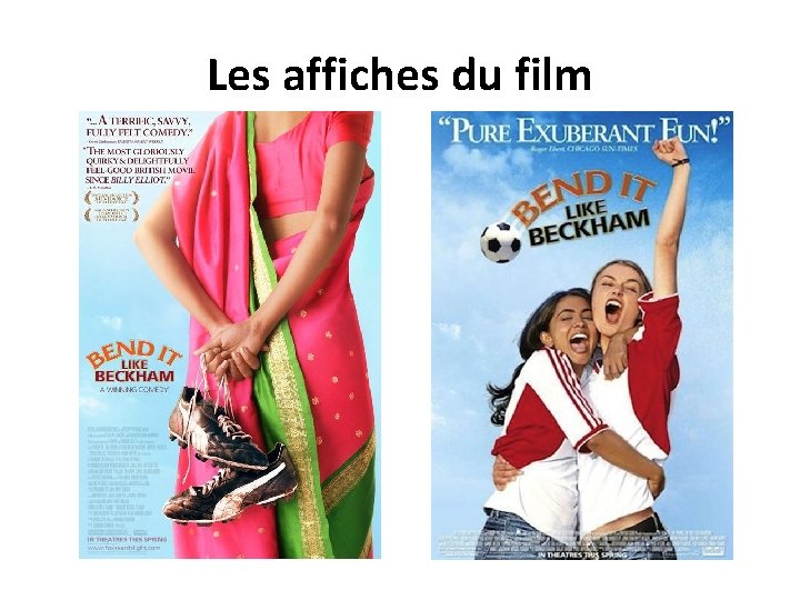 Les affiches du film 