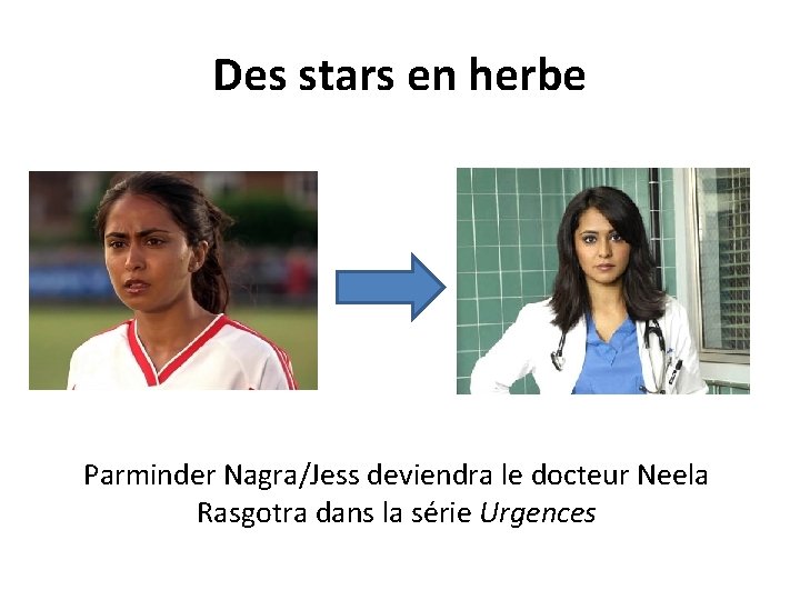 Des stars en herbe Parminder Nagra/Jess deviendra le docteur Neela Rasgotra dans la série