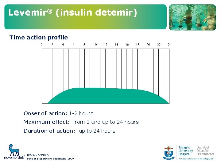Time action profile Onset of action: 1 -2 hours Maximum effect: from 2 and