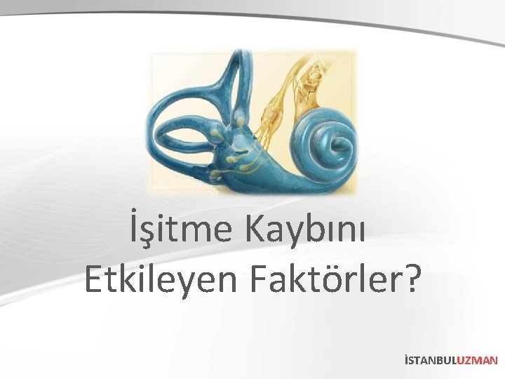 İşitme Kaybını Etkileyen Faktörler? İSTANBULUZMAN 