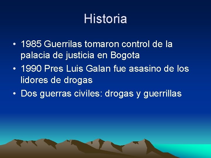 Historia • 1985 Guerrilas tomaron control de la palacia de justicia en Bogota •