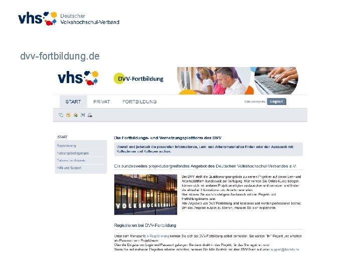 dvv-fortbildung. de 11. 03. 2021 9 