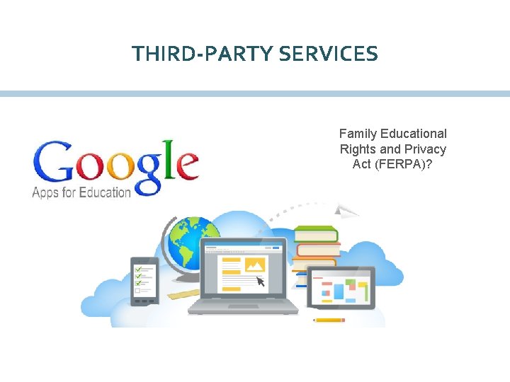 THIRD-PARTY SERVICES Family Educational Rights and Privacy Act (FERPA)? 