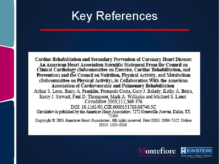 Key References 