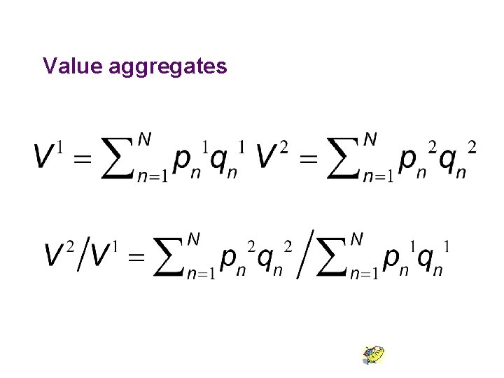 Value aggregates 
