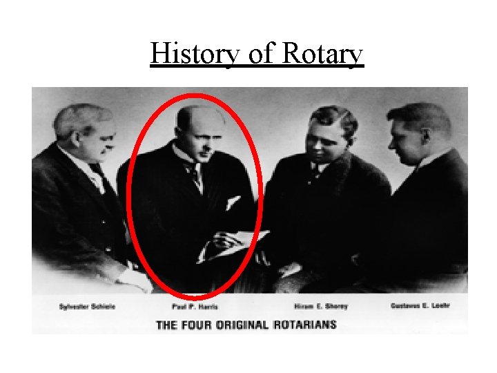 History of Rotary 