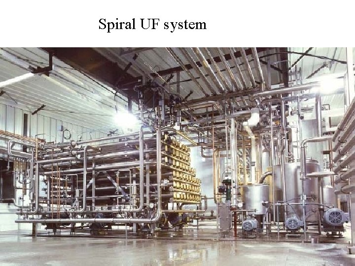 Spiral UF system 