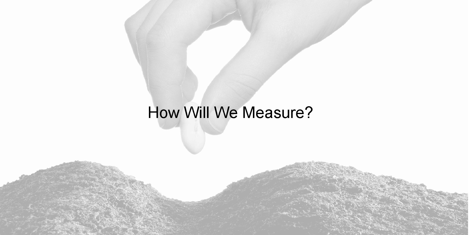 How Will We Measure? BOS 190902 - Sept 10 Vision. . . t -