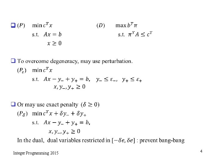 q Integer Programming 2015 4 