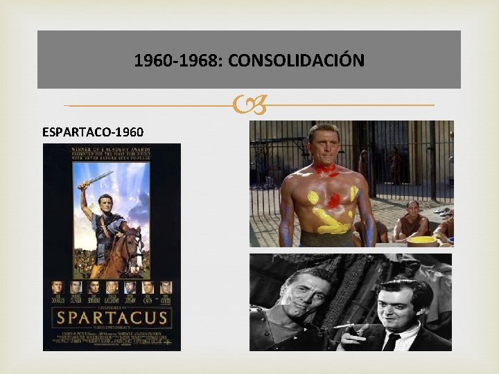 1960 -1968: CONSOLIDACIÓN ESPARTACO-1960 