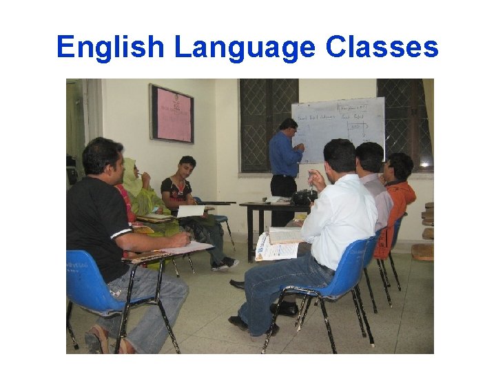 English Language Classes 