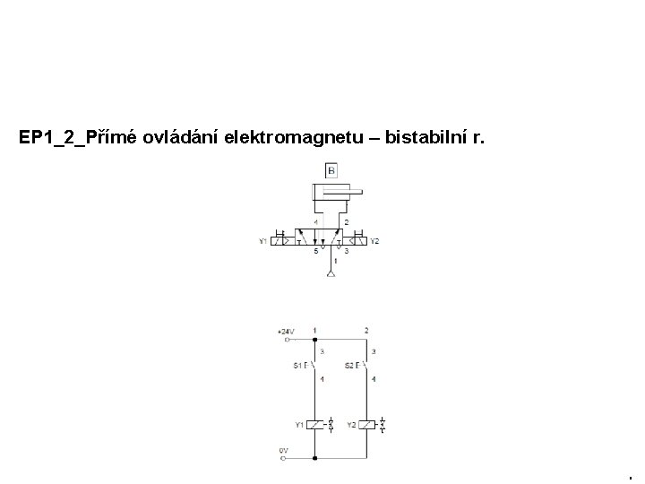 EP 1_2_Přímé ovládání elektromagnetu – bistabilní r. 6 
