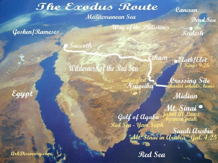WAY OF THE WORD So Elohim led the people around by way of the