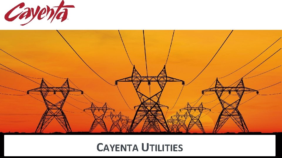 CAYENTA SERVICE SECTORS builds integrated applications POWERFUL INTEGRATED