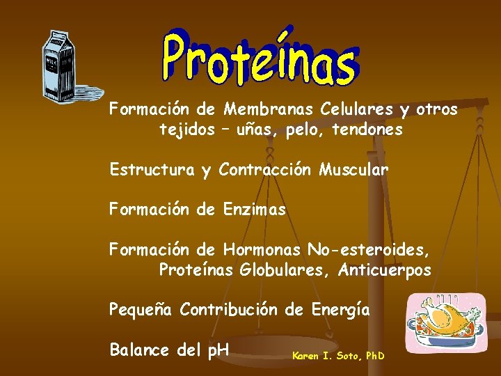 Formación de Membranas Celulares y otros tejidos – uñas, pelo, tendones Estructura y Contracción