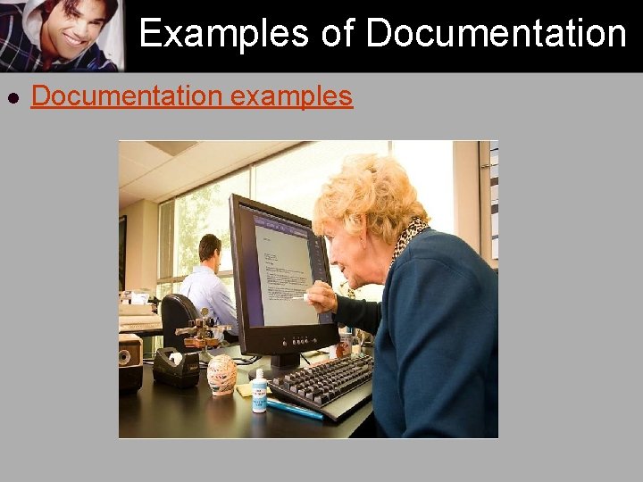 Examples of Documentation l Documentation examples 