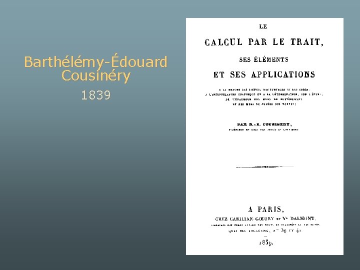 Barthélémy-Édouard Cousinéry 1839 