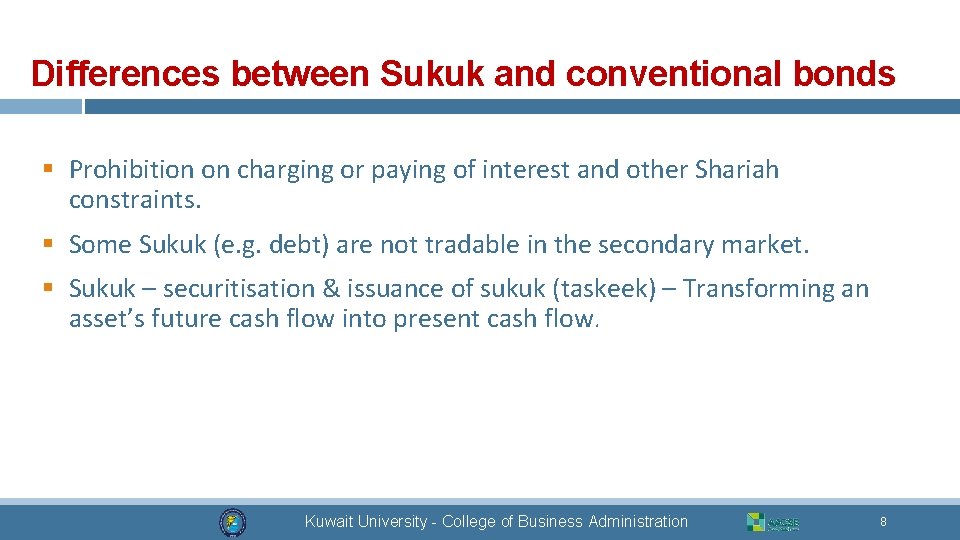 Differences between Sukuk and conventional bonds § Prohibition on charging or paying of interest