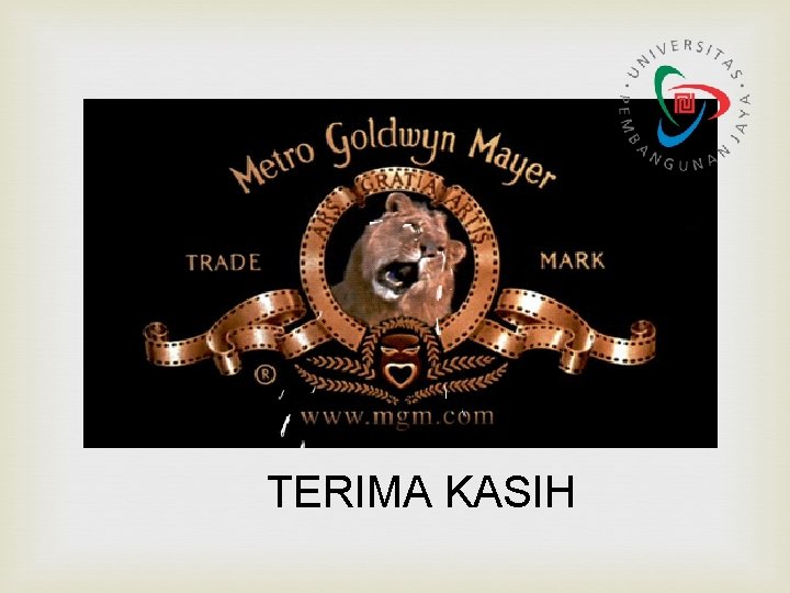 TERIMA KASIH TERIMA KASIH