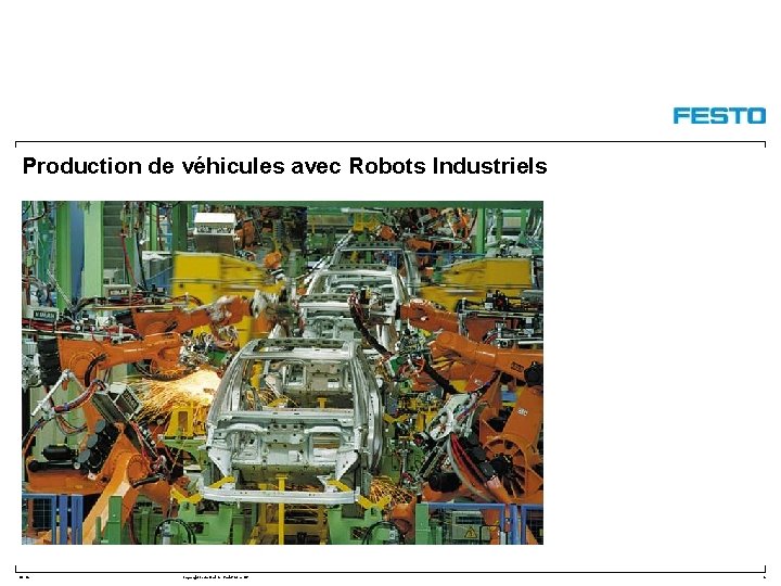 Production de véhicules avec Robots Industriels DC-R/ Copyright Festo Didactic Gmb. H&Co. KG 4