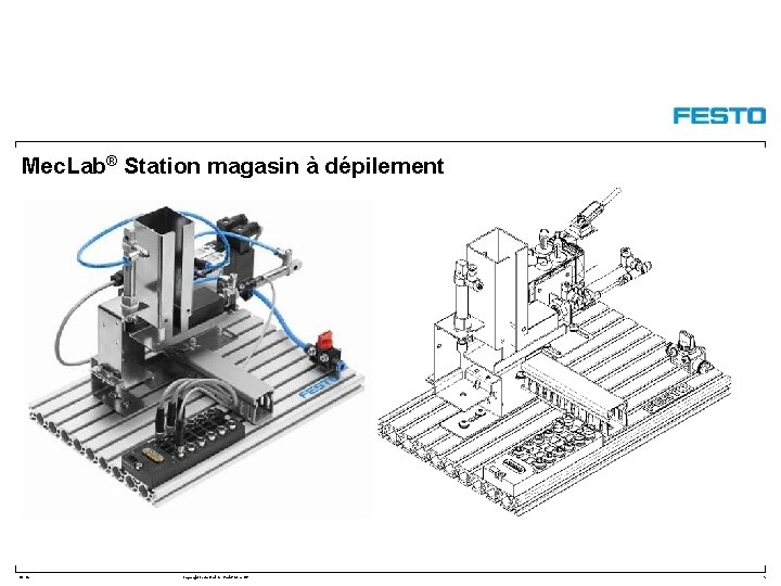 Mec. Lab® Station magasin à dépilement DC-R/ Copyright Festo Didactic Gmb. H&Co. KG 5