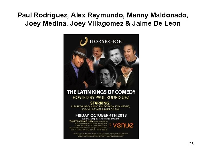 Paul Rodriguez, Alex Reymundo, Manny Maldonado, Joey Medina, Joey Villagomez & Jaime De Leon