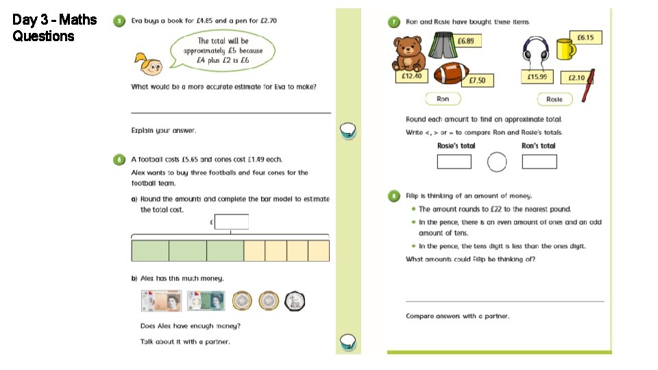Day 3 – Maths Questions 