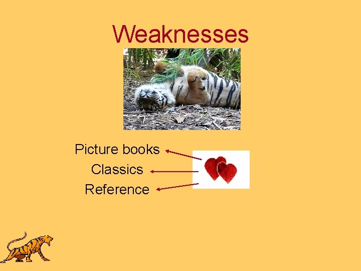 Weaknesses Picture books Classics Reference 