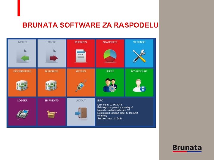 BRUNATA SOFTWARE ZA RASPODELU 