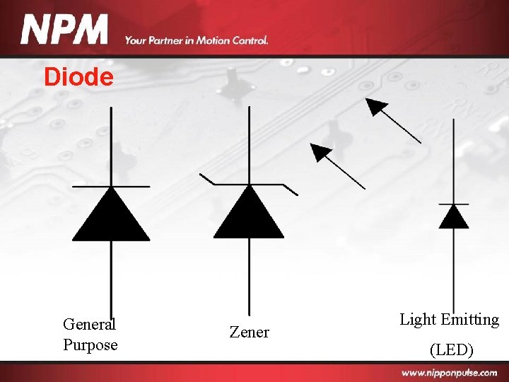 Diode General Purpose Zener Light Emitting (LED) 