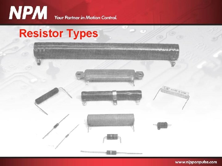 Resistor Types 