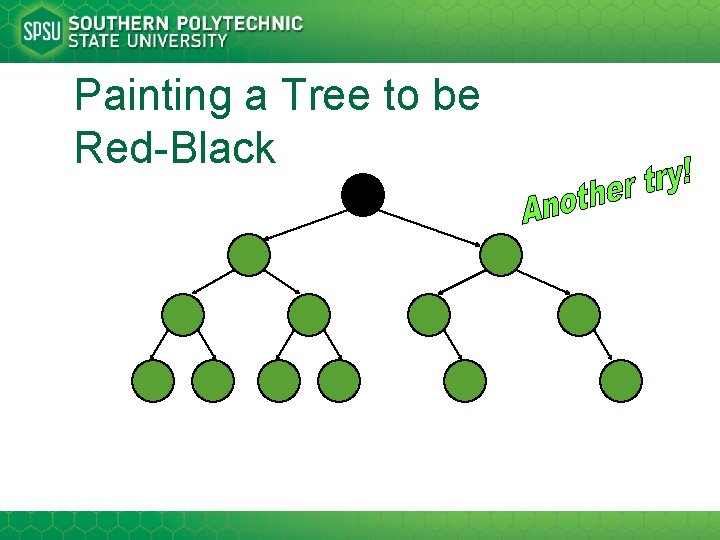 Painting a Tree to be Red-Black 
