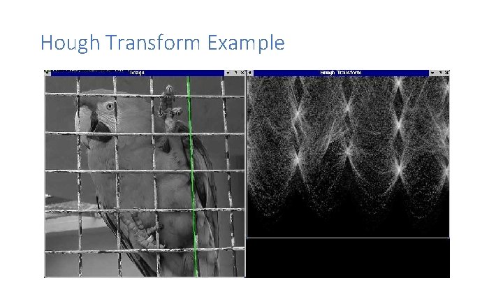 Hough Transform Example 