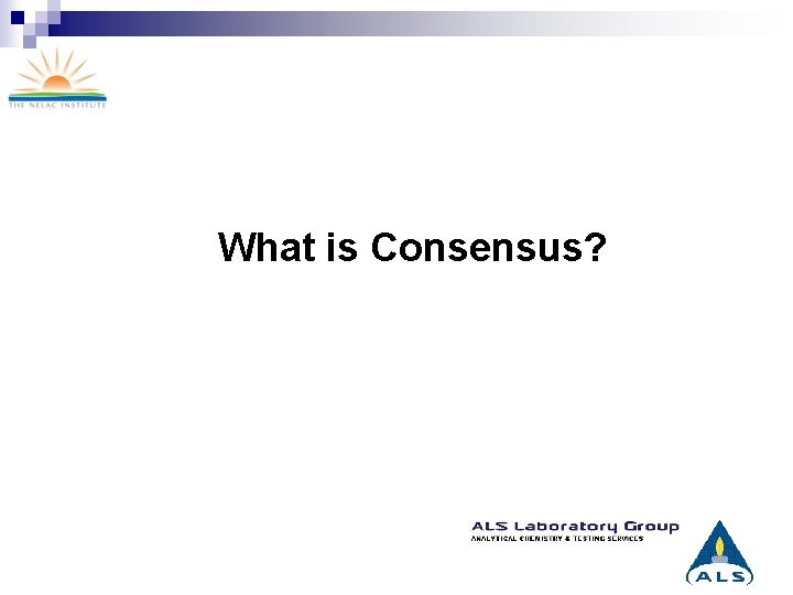 What is Consensus? 