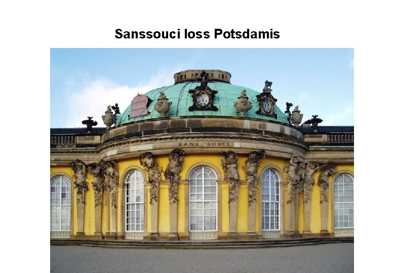 Sanssouci loss Potsdamis 