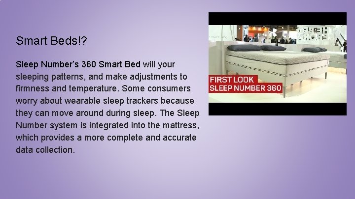 Smart Beds!? Sleep Number’s 360 Smart Bed will your sleeping patterns, and make adjustments