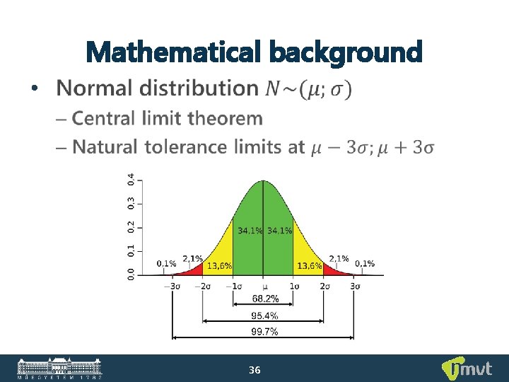 Mathematical background • 36 
