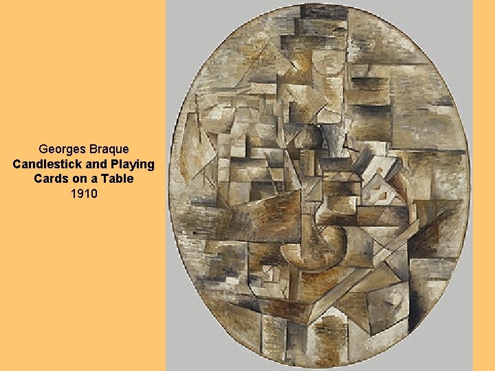 Georges Braque Candlestick and Playing Cards on a Table 1910 Georges Braque Candlestick and Playing Cards on a Table 1910